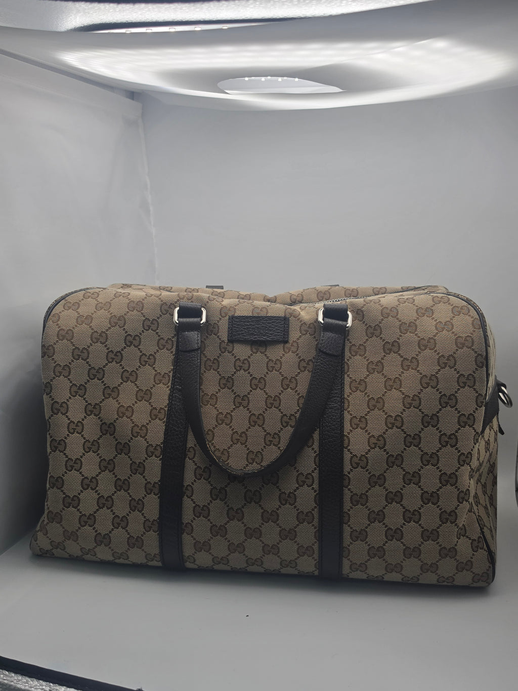 Gucci Duffle Weekender Bag, Grade B