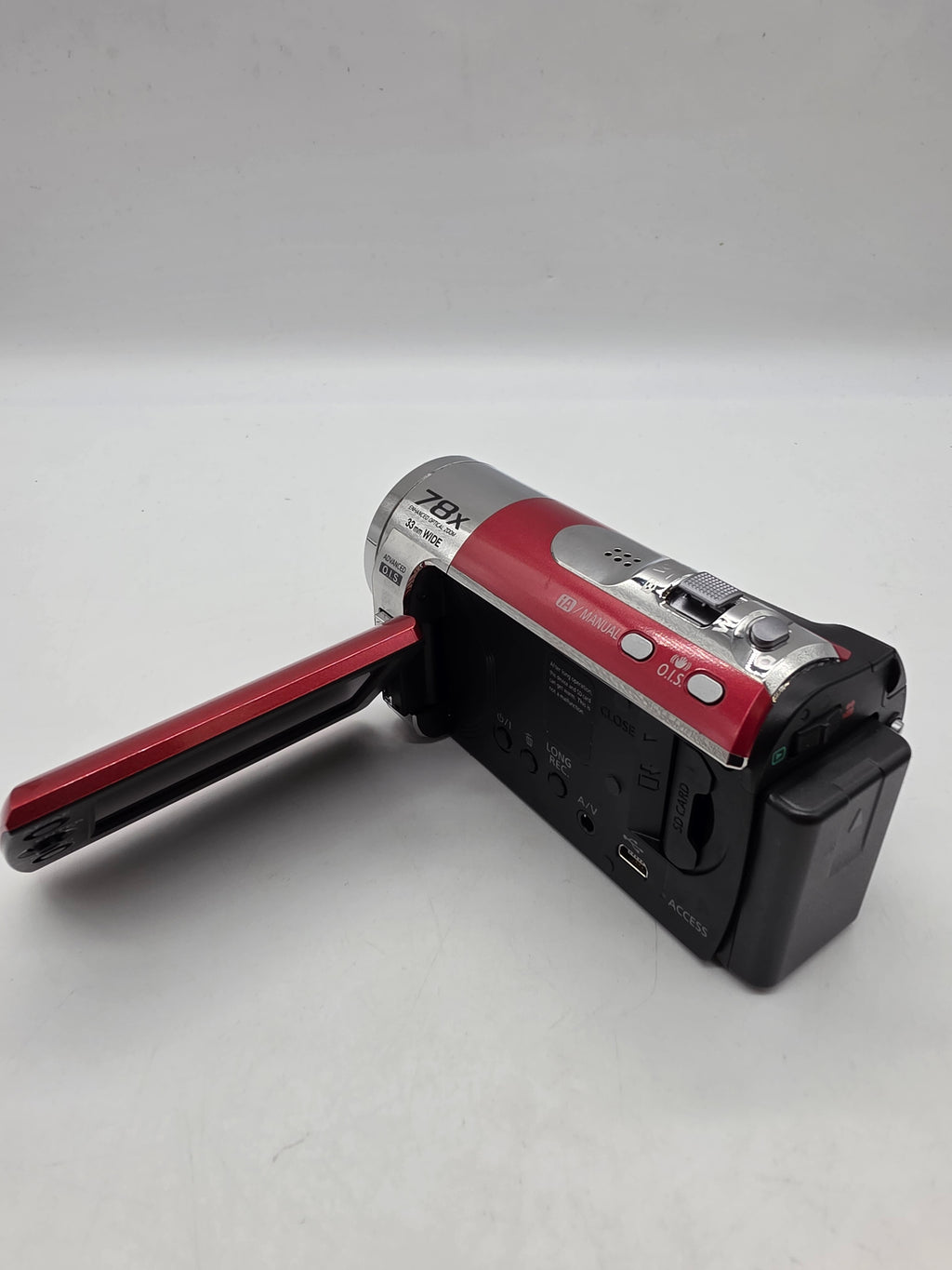Panasonic SDR-S50 Camcorder Red, Grade B