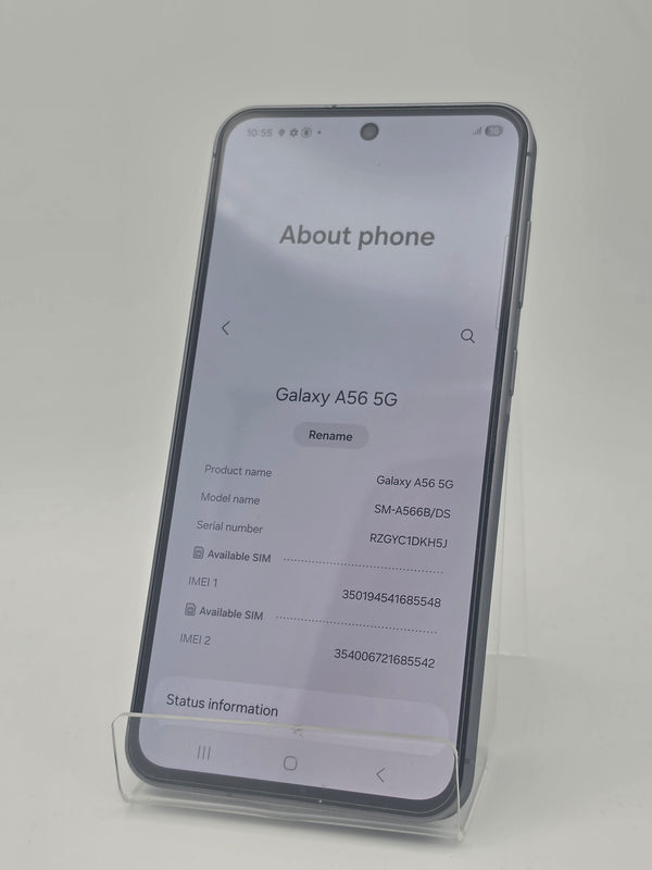 Samsung Galaxy A56 5G 256GB Awesome Graphite, Grade A