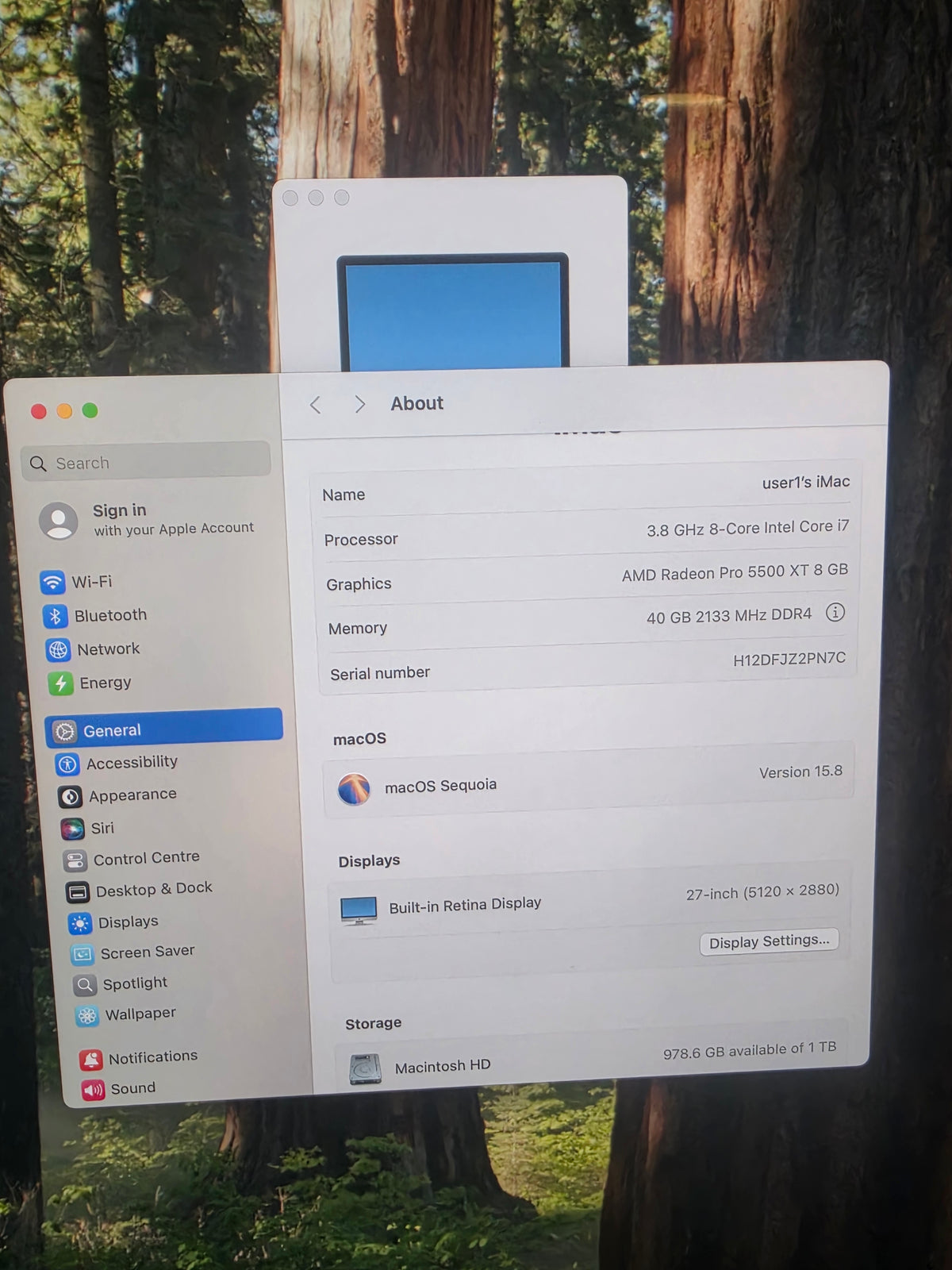 Apple iMac 27" 1TB, Silver, Grade B