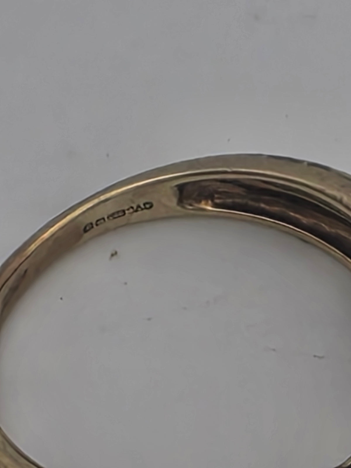 9ct Gold Eternity Ring, Size Q, 2.75G