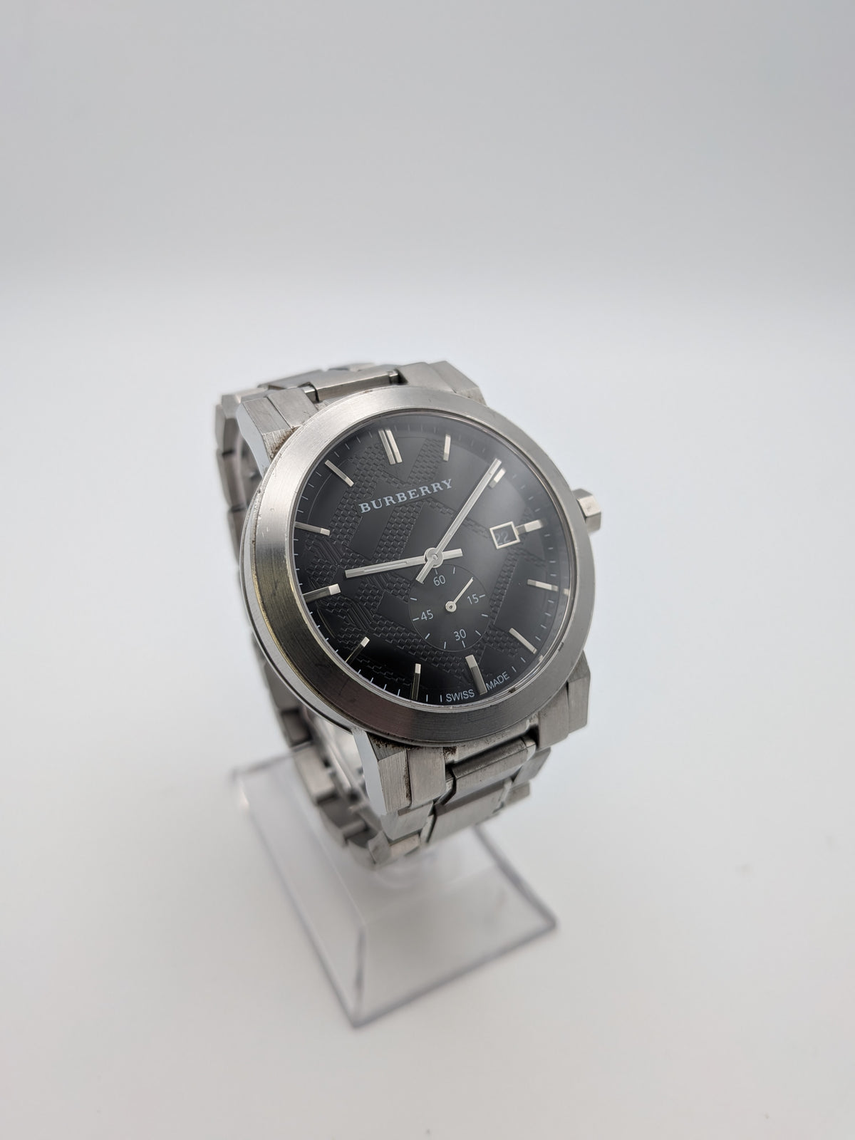Burberry BU9901 Chronograph Watch, Stainless Steel, Grade C