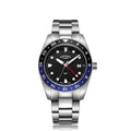 Rotary Henley GMT Men's Watch Silver, Grade B