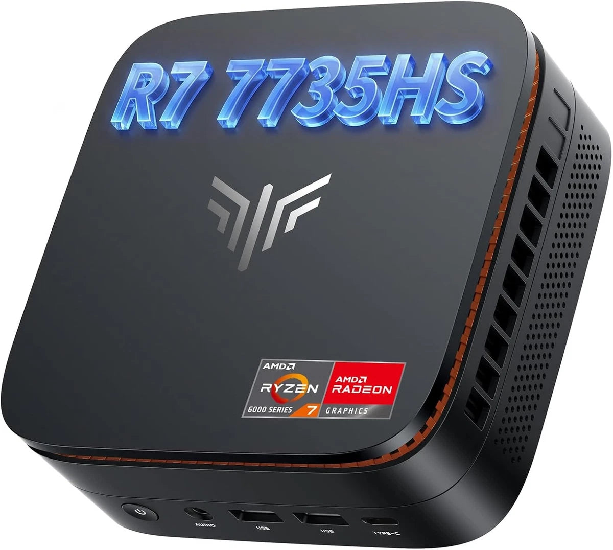 NiPoGi Hyper Series Mini PC Black, Grade A