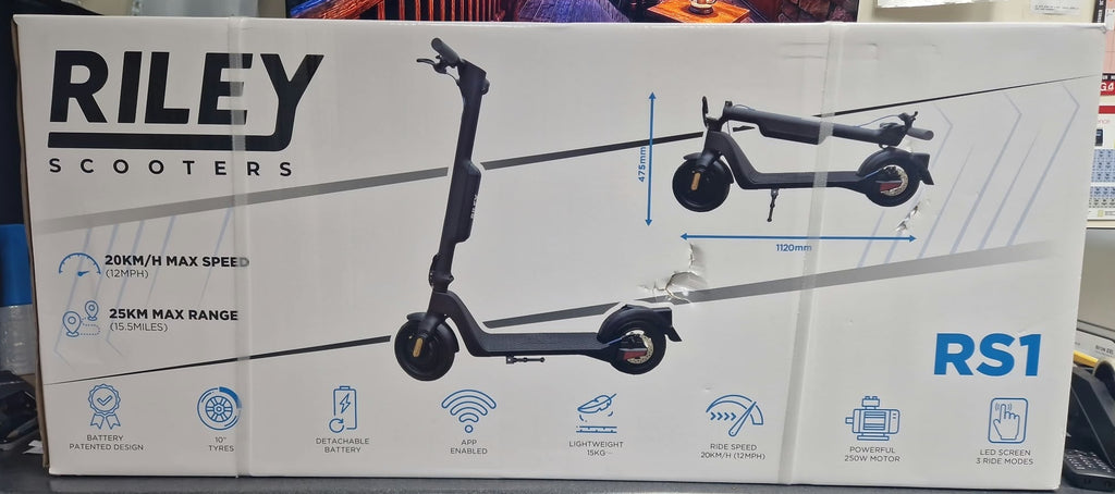 Riley RS1 250W Electric Scooter, Grade A