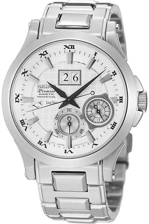 Seiko Premier Kinetic Perpetual Watch, Grade C