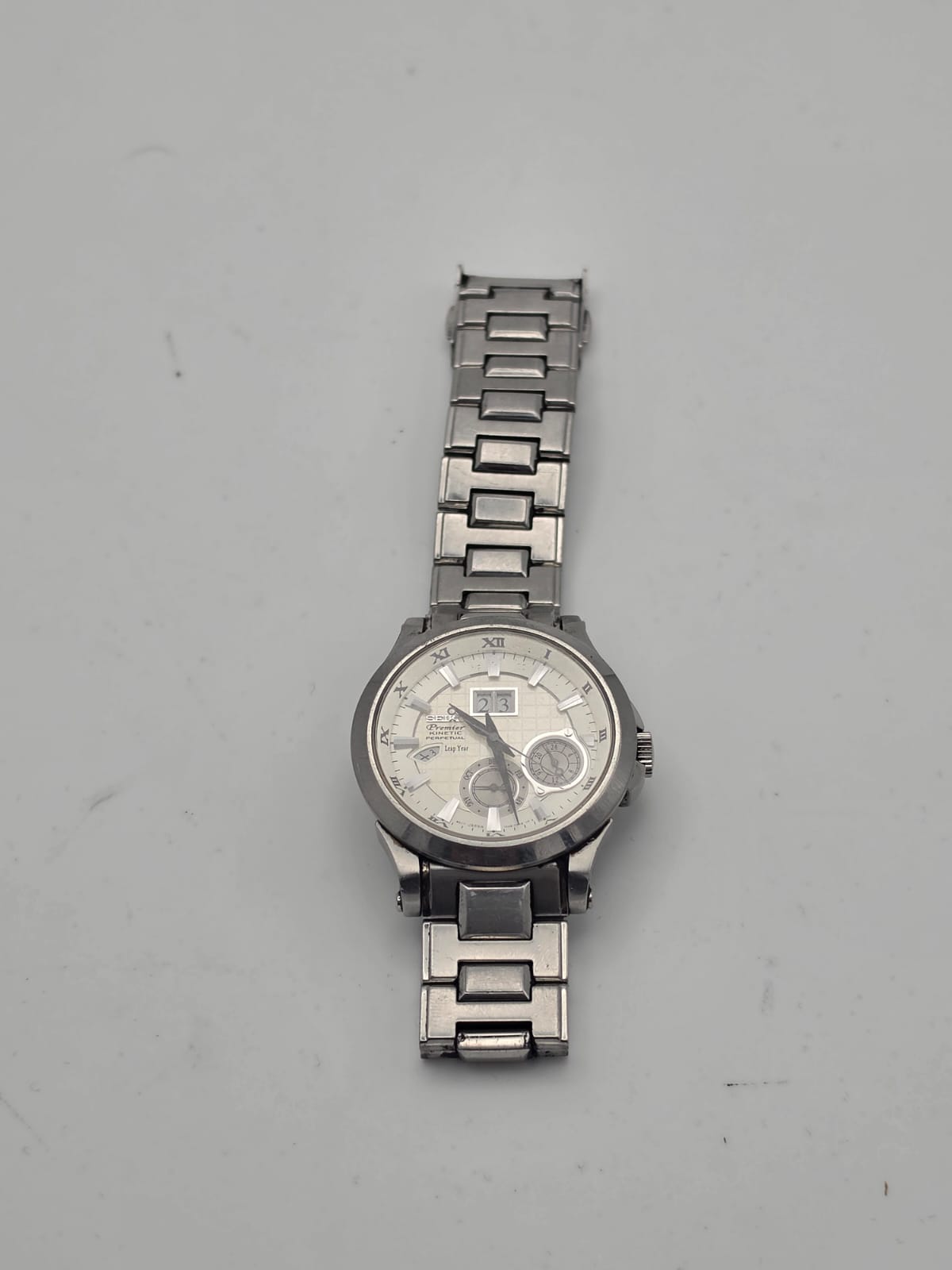 Seiko Premier Kinetic Perpetual Watch, Grade C