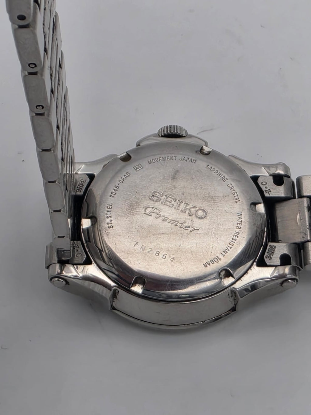 Seiko Premier Kinetic Perpetual Watch, Grade C