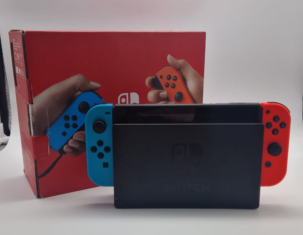 Nintendo Switch Neon Red & Blue 32gb, Grade A