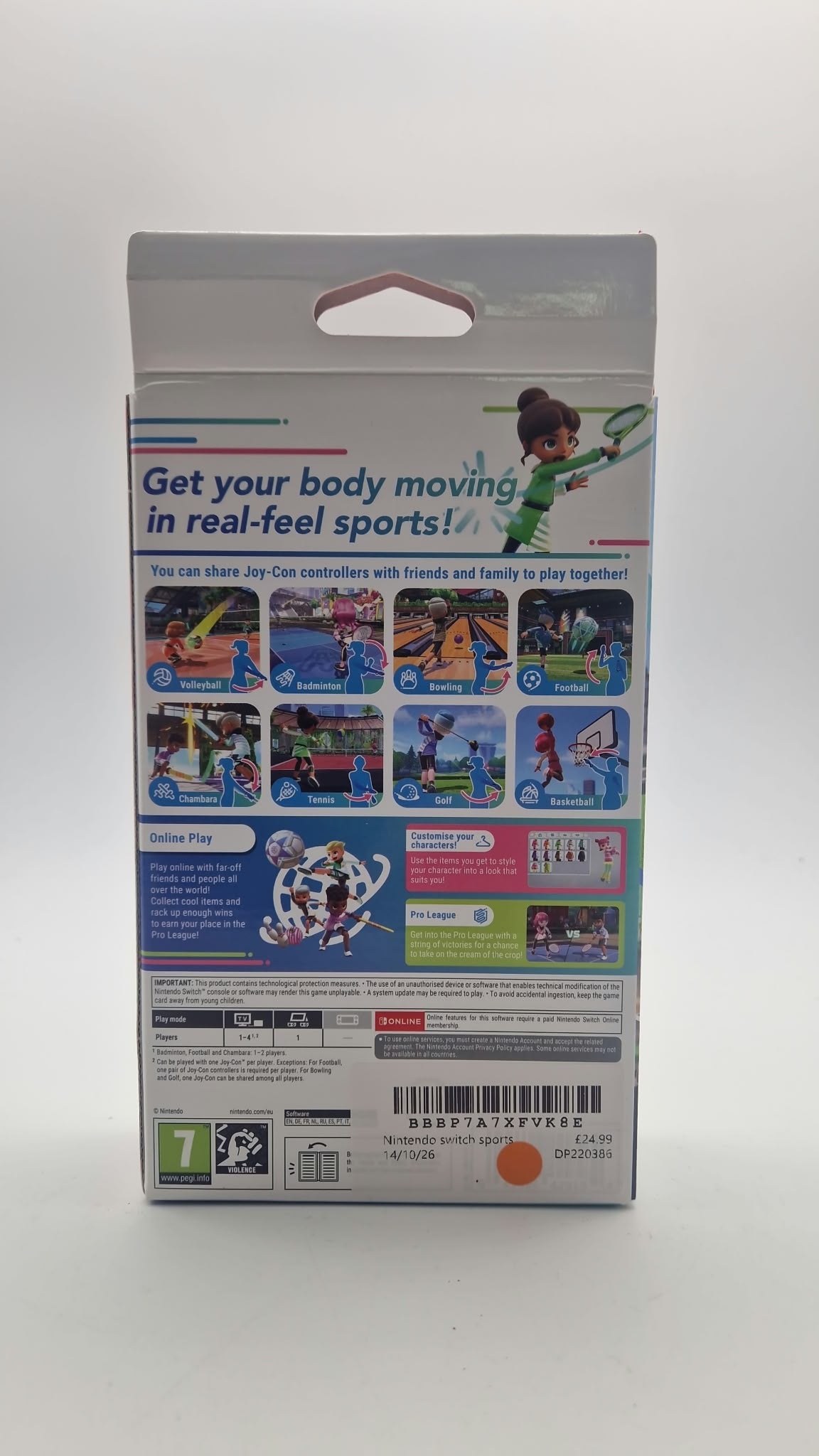 Nintendo Switch Sports (Nintendo switch), Grade B