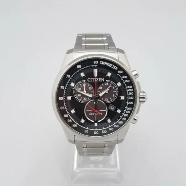 Citizen Eco-Drive Chronograph Watch Silver, Grade - B